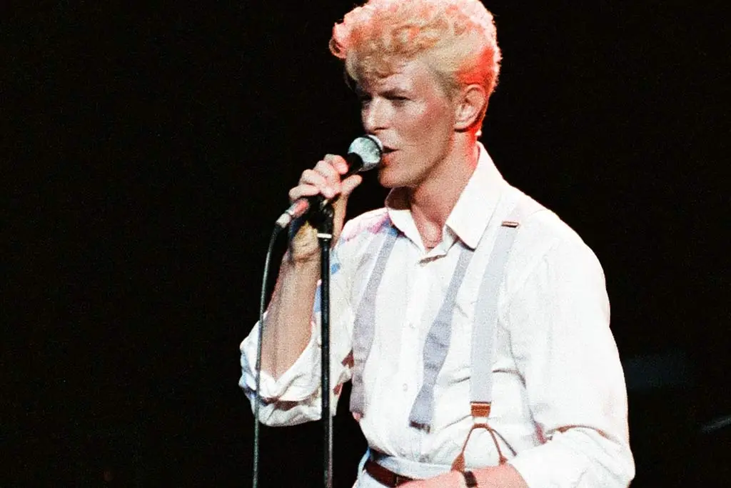 David Bowie singing
