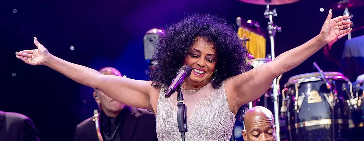 Diana ross performing