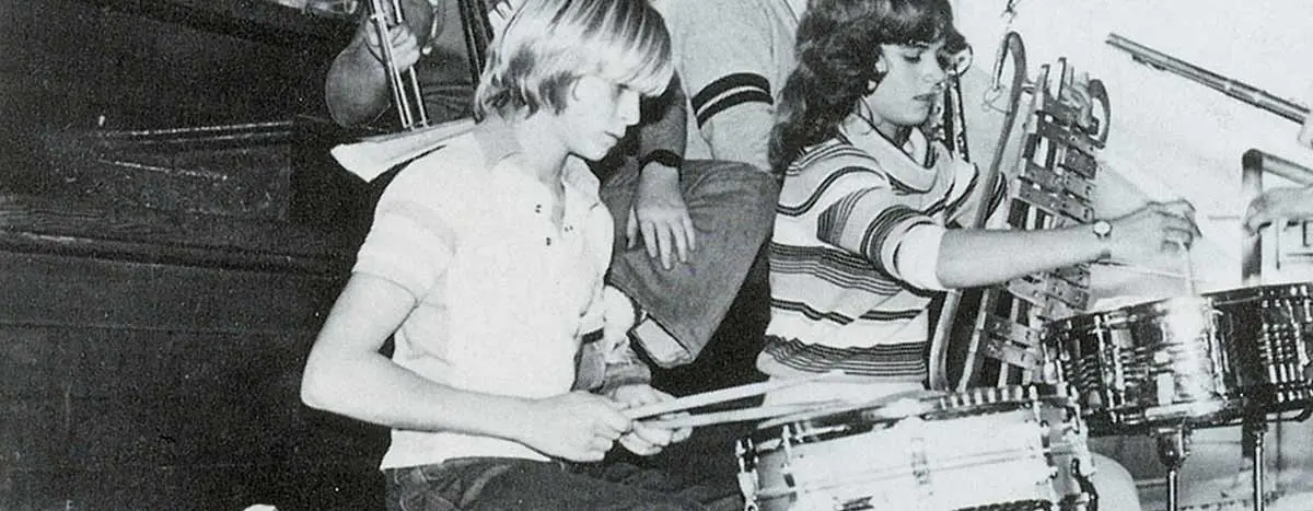 Kurt Cobain as a young teenager
