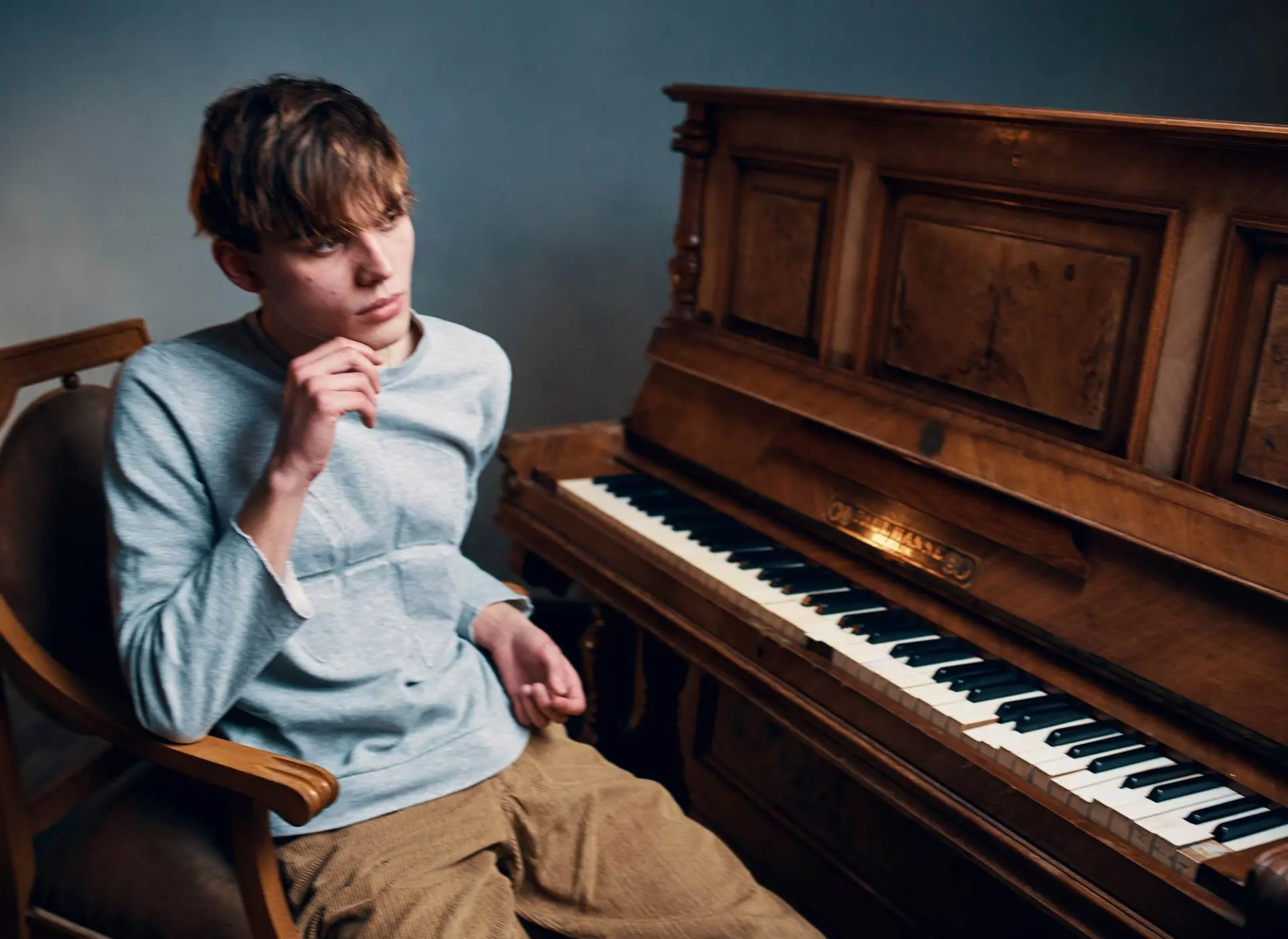 Young pianist